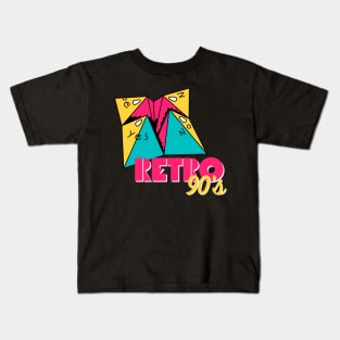 Retro 90’s Style Fashion and Decor Kids T-Shirt